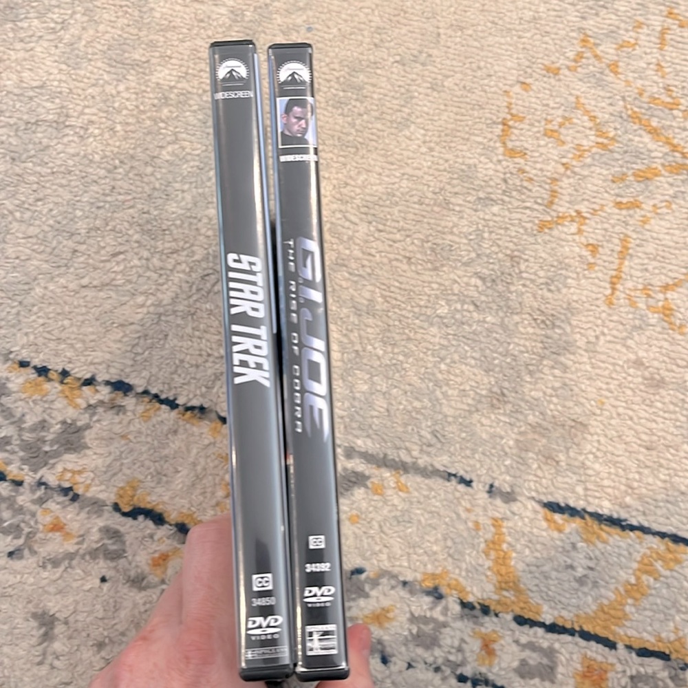 DVD Bundle: G.I. Joe - The Rise Of Cobra and Star Trek